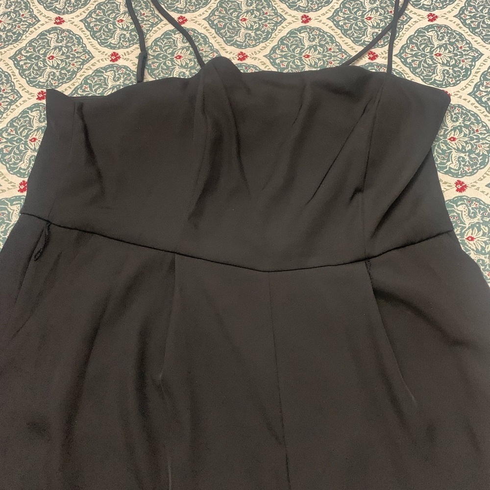 Nine West Strapless Black overalls